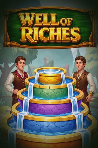 Obálka automatu Well of Riches v lobby Betwest Casino